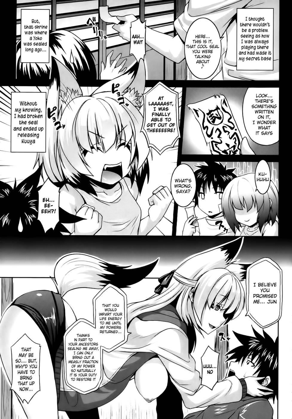 Hentai Manga Comic-A Foxy Childhood Friend-Read-3